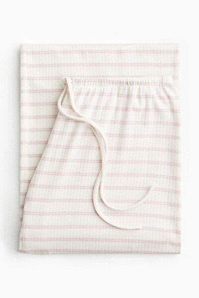 H&M Wide jersey trousers