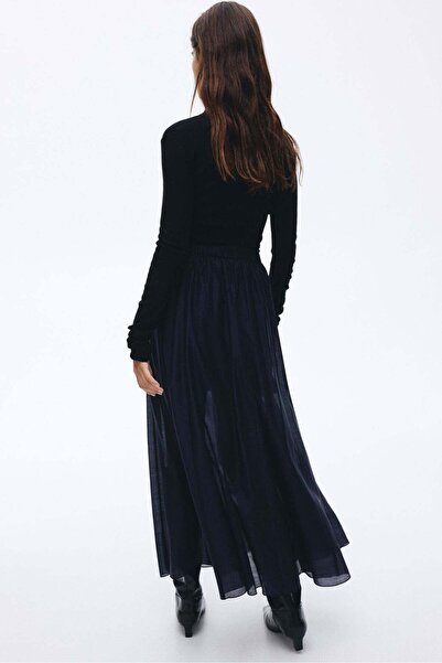 H&M A-line midi skirt