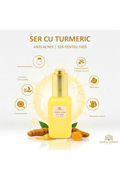 global fashion Turmeric Serum Anti-Acne, Global Fashion, Turmeric Serum Anti-Acne, 50 ml