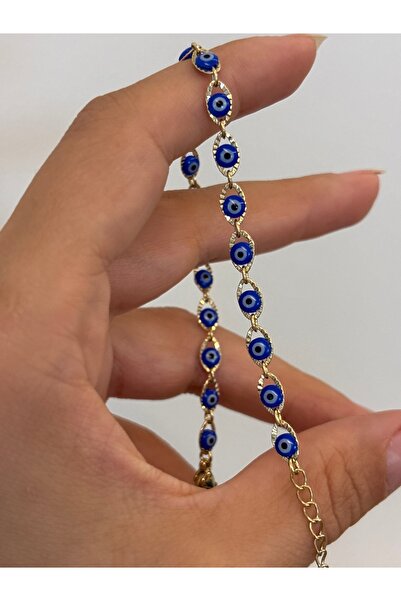 Butik XUping 14K Renkli Nazar Boncuklu Göz Bileklik