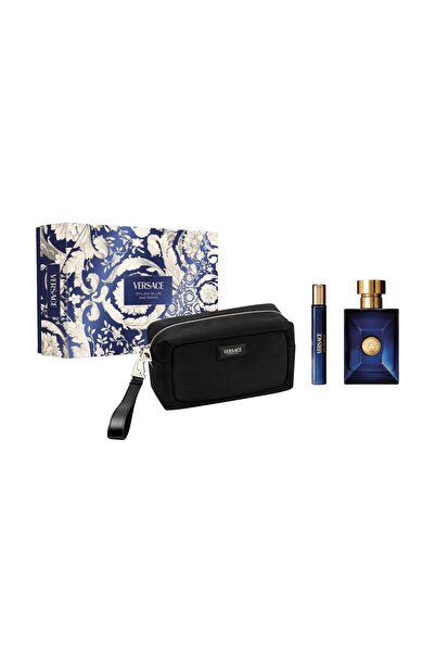 Versace Dylan Blue Pour Homme Edt 100 Ml + Edt 10 Ml + Çanta