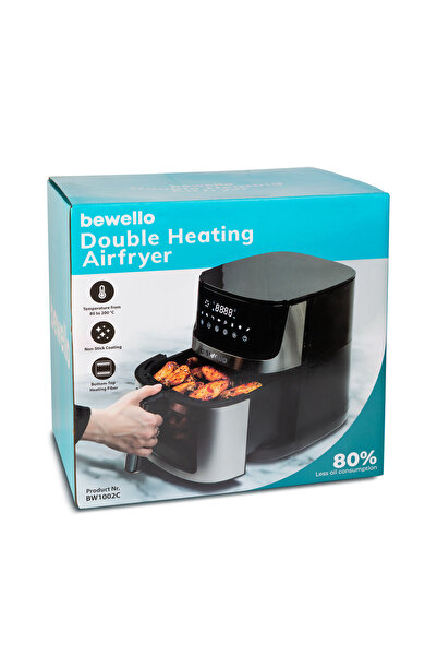 Bewello Friteuza cu aer - Airfryer - XXL - fibra de incalzire jos-sus - 230V - 7, 5L