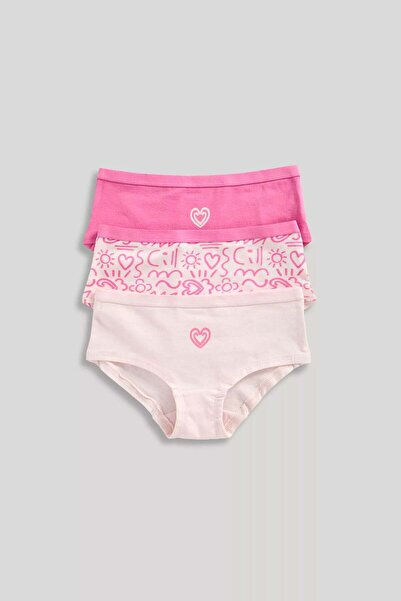 MOTHERCARE Hearts Hipster Briefs - 3 Pack