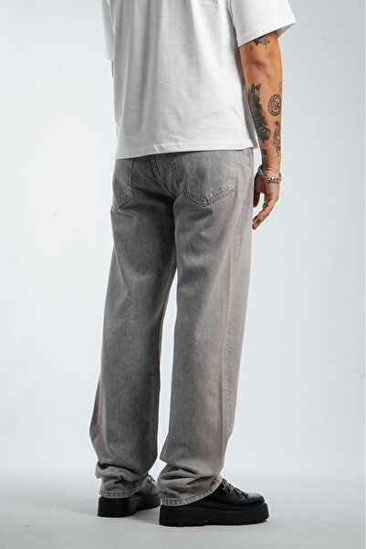 GRJ denim Ash Drift Baggy Fit Gray Men's Jeans