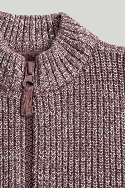 MOTHERCARE Pink Zip-Up Cardigan