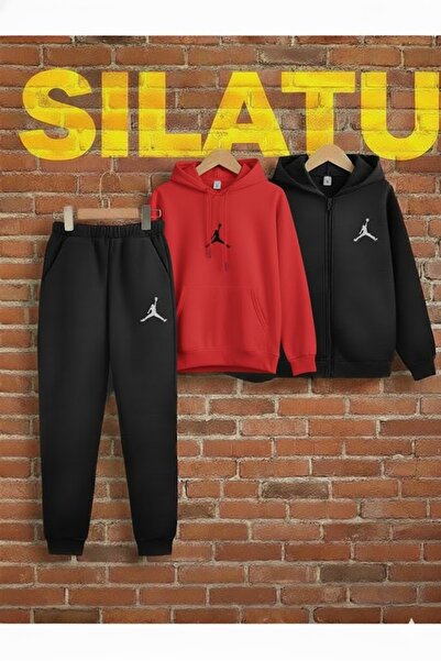 SILATU Zipped Hooded Tracksuit (Basket) Set