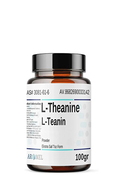 Aromel L-Theanine | 100 gr | ‎L-Teanin | Ekstra Saf Toz Form