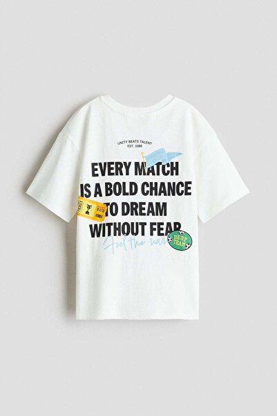 H&M Printed cotton T-shirt