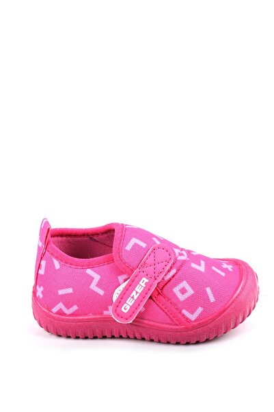 GEZER 02733 Baby Girl Winter Velcro Daily School Nursery Slippers Shoes