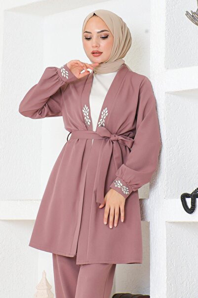 Modamihram Каменен детайл Розите MSW19203-3