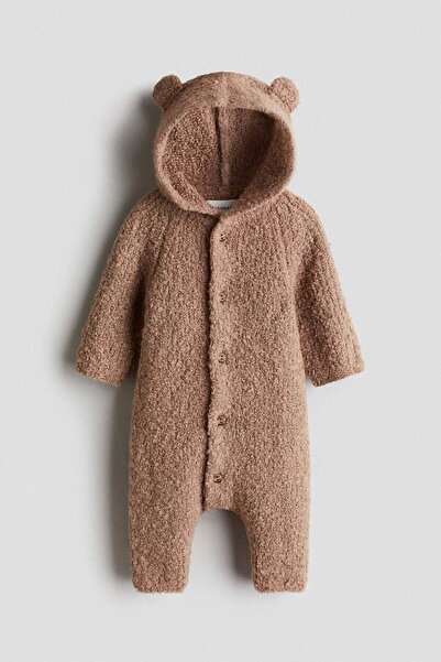 H&M Wool-blend bouclé pramsuit