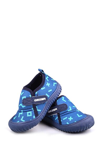 GEZER 02733 Baby Boy Winter Velcro Daily School Nursery Slippers Shoes