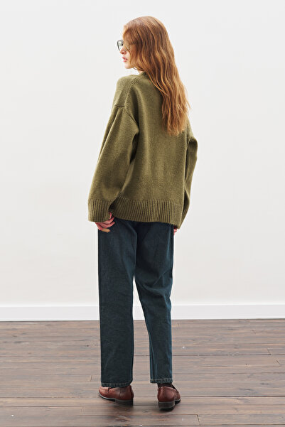 Manuka Chunky Oversized Sweater Dark Green