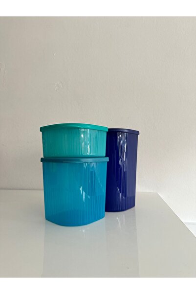 Tupperware gözbebegi 3lü saklama kabı