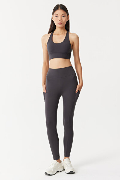 PAULMARK Γυναικείο κολάν με λεπτομέρεια τσέπης