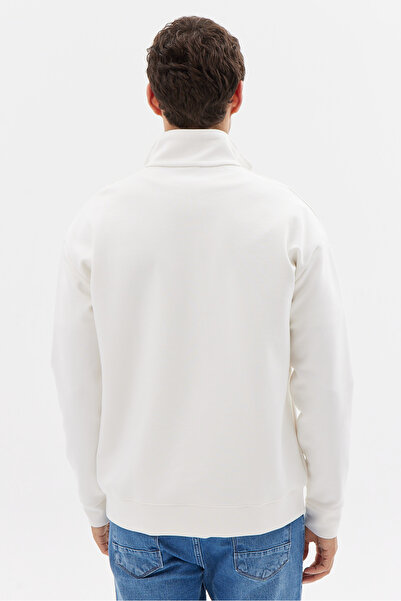 PAULMARK Men's Zipper Detailed Sweat Top