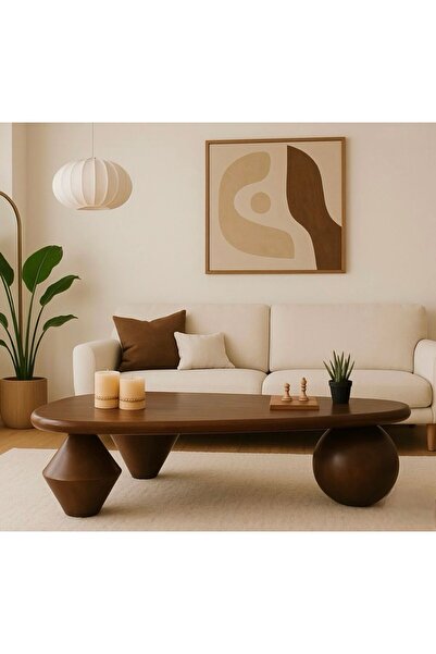 larissa design MASİF ORTA SEHPA