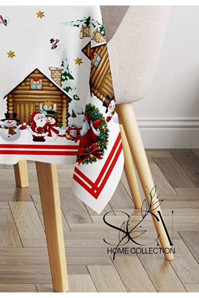 sen home Crăciun fericit Moș Crăciun Față de masă cu model