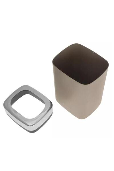 KASSEL Casserole for storing coffee, tea, sugar, 11 x 9 x 17 cm, gray,