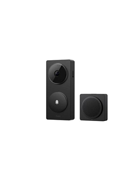 Aqara Akıllı Görüntülü Kapı Zili Hub G410 Siyah CH-C09D-S (Apple Home Destekli)