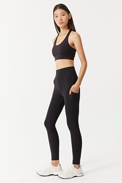 PAULMARK Γυναικείο κολάν με λεπτομέρεια τσέπης