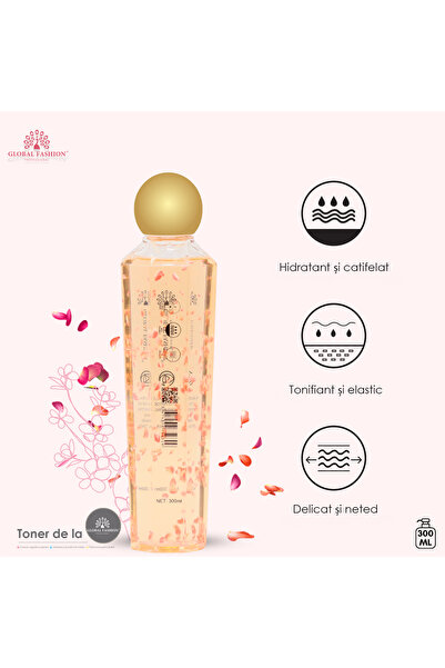 global fashion Set de 2 unități: Tonic cu extracte din plante, peptide active...