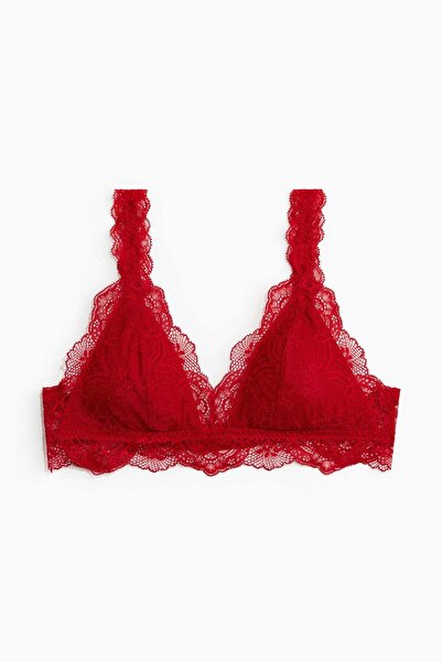 H&M Padded soft lace bra