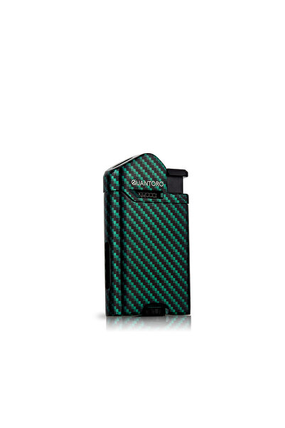 Quantoro Metal Perde Jet Çakmak Green Carbon