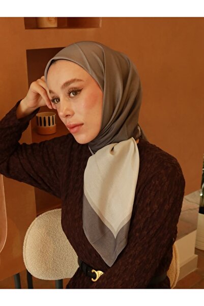 Modakaşmir Κασκόλ Λίνα με σχέδιο Θάλυα