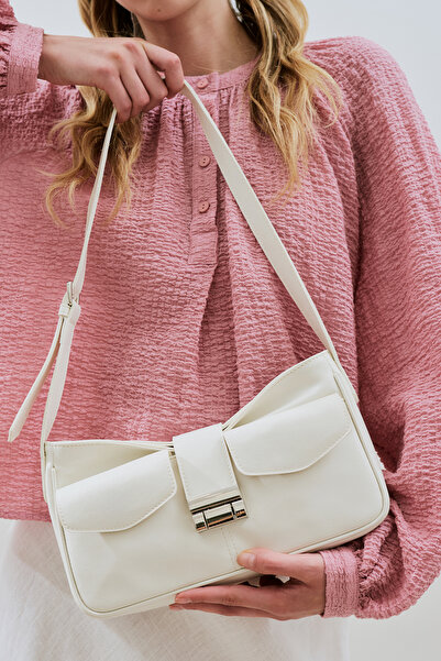 Manuka Hondae Buckle Bag Ecru