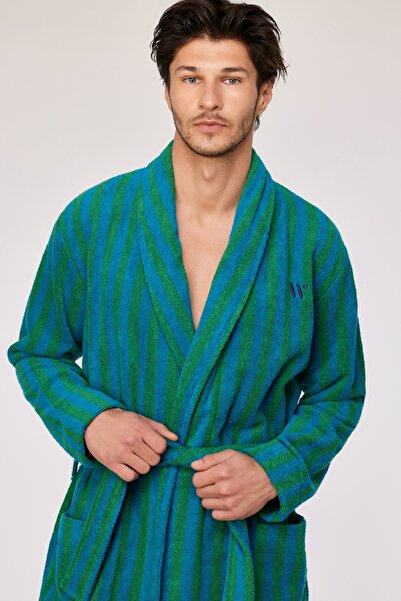 Woody Bathrobe & Robe-Mds - 914 B Stripe 1