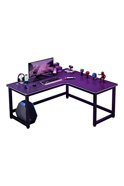 KEKE طاولة كمبيوتر وألعاب متعددة الوظائف 120 سم (الزاوية اليمنى)
