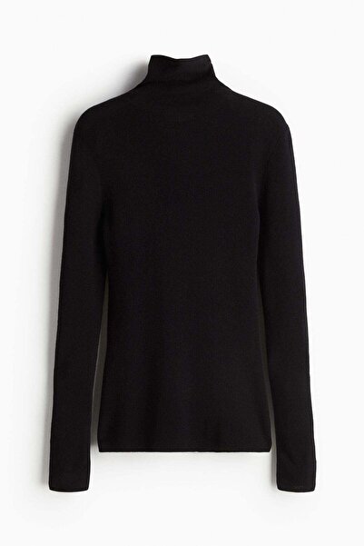 H&M Cashmere-blend polo-neck jumper