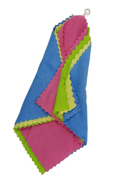 VEVİEN HOME Πανί καθαρισμού με υπερήχους μικροϊνών εξαιρετικά απορροφητικό 30x30 cm Eco Pack των 4