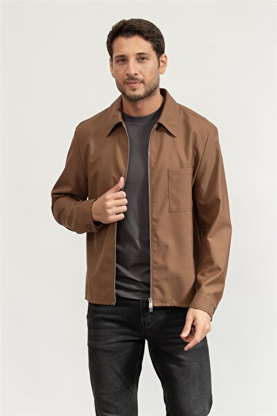 BOSS C-Carper-Zip Erkek Mont