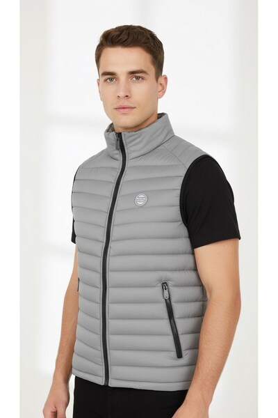 Plus Scorpion Men's Puffer Seasonal Vest – Lightweight, Zippered, Stylish and Comfortable (S-Xxl)