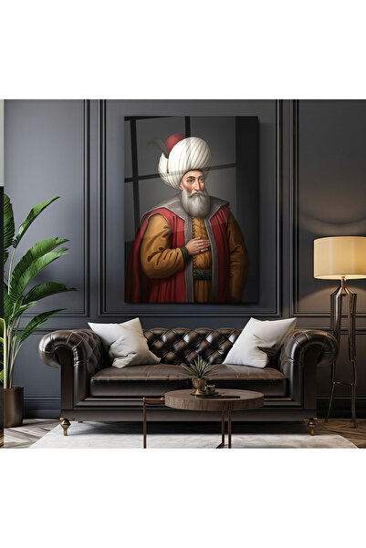 PoyKilArt Cam Tablo - Orhan Gazi - Duvar dekorasyonu - Ofis dekorasyonu - Duv...