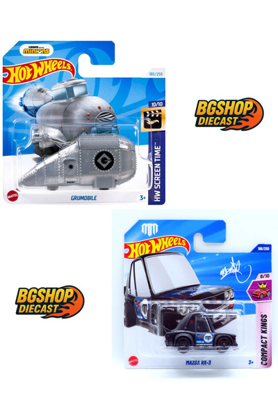 HOT WHEELS GruMobile - Mazda RX-3 Tooned