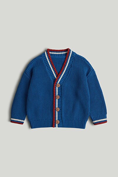 MOTHERCARE Blue Knitted Cardigan