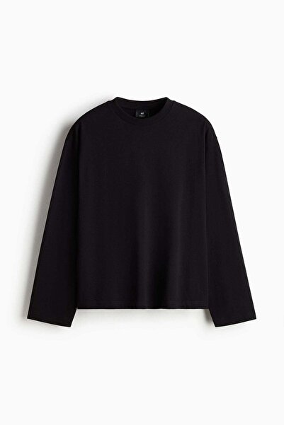 H&M Oversized Fit Long-sleeved jersey top
