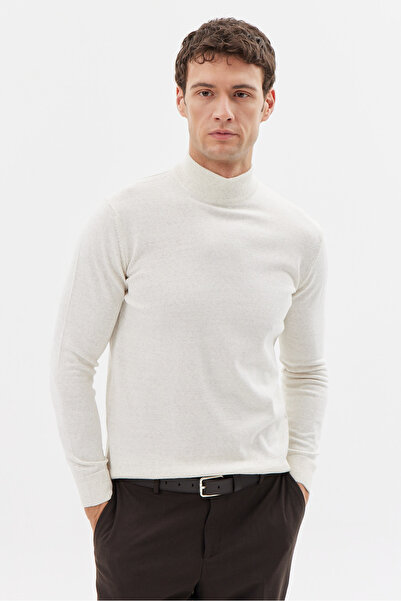 PAULMARK Men's Half Fisherman Knitwear Sweater