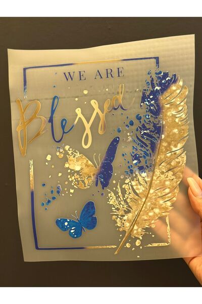 Gönülden Tasarım Imprimare cu transfer de fluturi cu frunze care se lipesc cu...