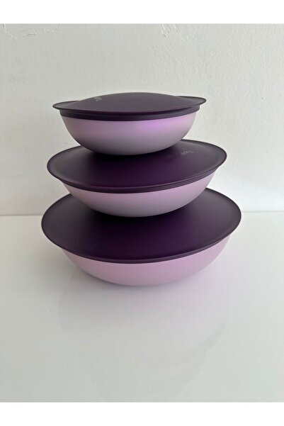Tupperware berrak mor set 3.5lt,1.5lt,740ml