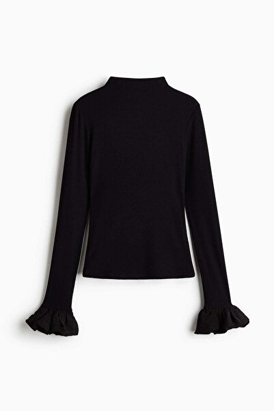 H&M Ribbed jersey top