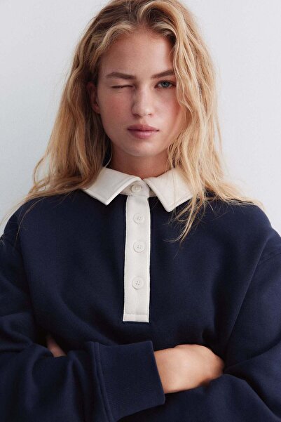 H&M Oversized rugby shirt