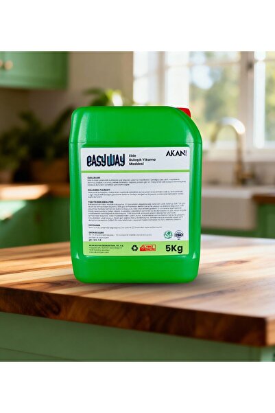 Easyway ELDE BULAŞIK DETERJANI TÜM BULAŞIKLARDA LİMON KOKUSU 5 KG