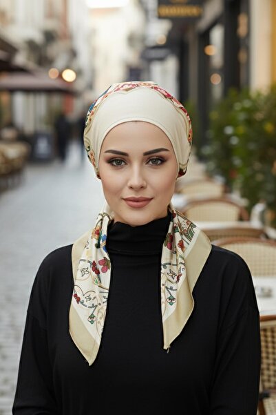 Aisha's Design Μπορεί να συνδεθεί από πίσω, μοτίβο τουρμπάν με καπέλο, DB-202