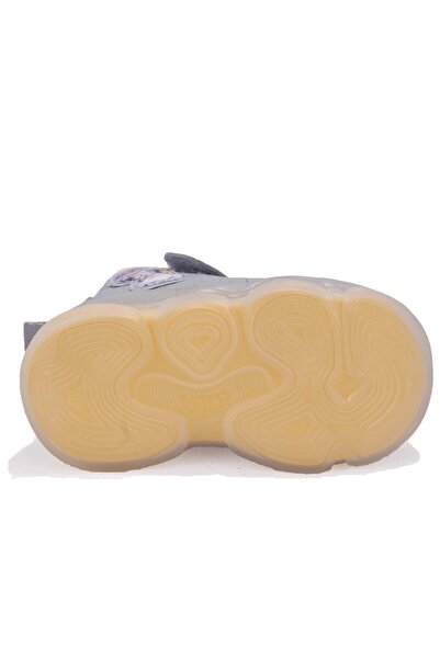 Vicco Geminis 946E25K447 Gray Orthopedic Lighted Baby Boy Sports Boots