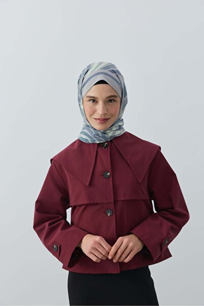 Modakaşmir شال ويفيا دينيلينا بنمط مموج