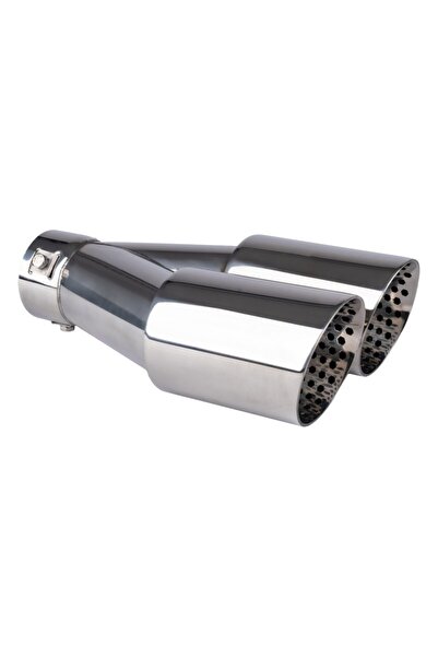 OEM Ornament toba esapament ,otel cromat AMIO-04062